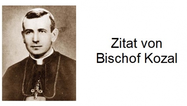 Zitat von Bischof Kozal